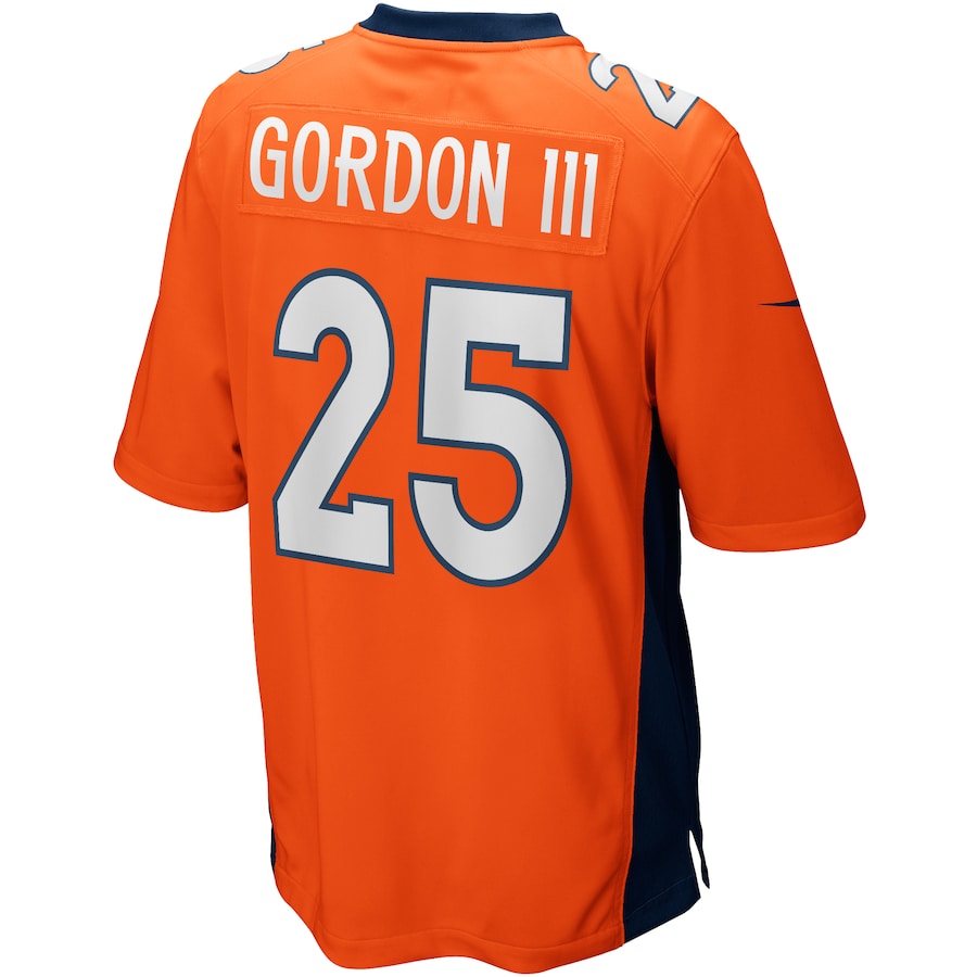 Denver Broncos Melvin Gordon III 301 NFL jersey front view