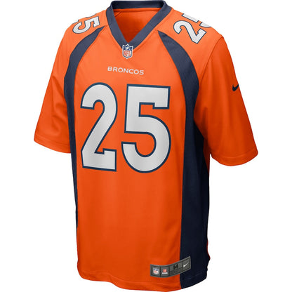 Denver Broncos Melvin Gordon III 301 NFL jersey front view
