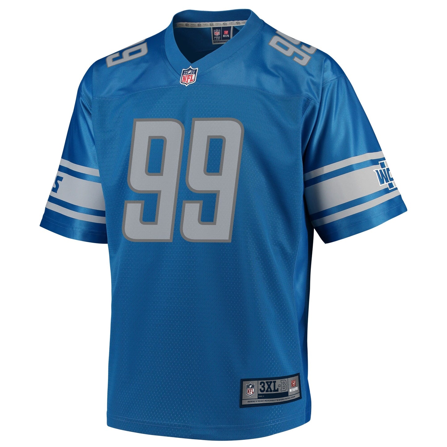 Detroit Lions John Atkins Big Tall NFL jersey front view