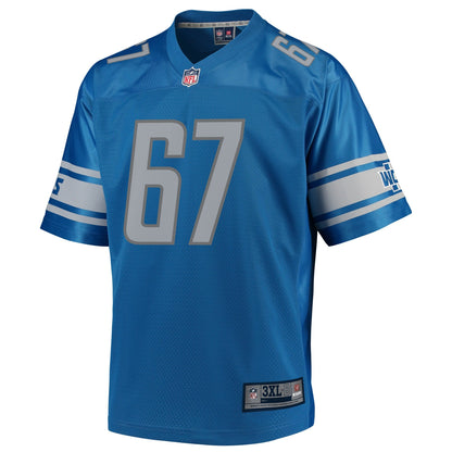 Detroit Lions Matt Nelson Big Tall NFL jersey front view