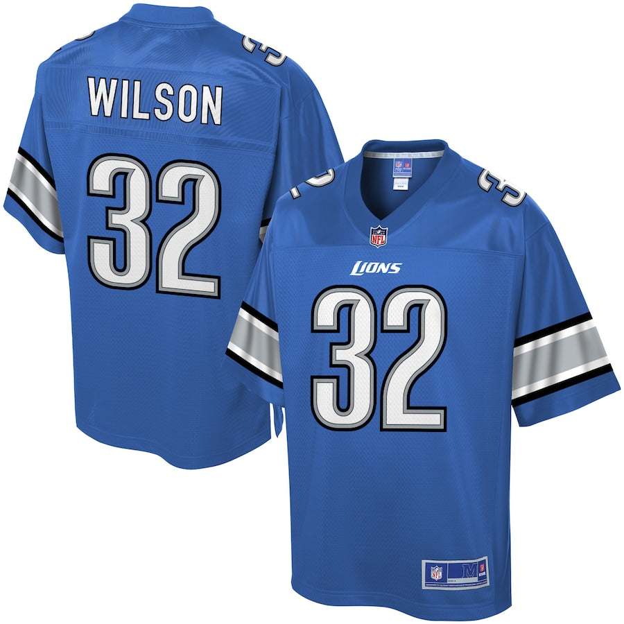 Detroit Lions Tavon Wilson NFL jersey front view