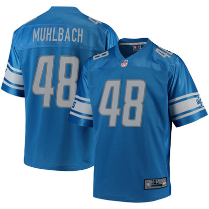 Detroit Lions Don Muhlbach Big Tall NFL jersey front view