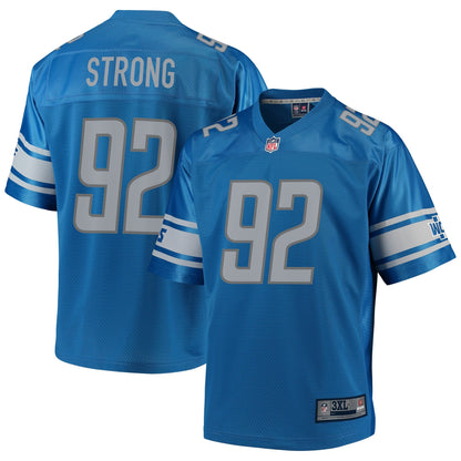 Detroit Lions Kevin Strong Big Tall NFL jersey front view