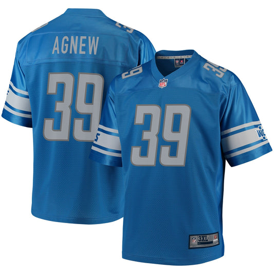 Detroit Lions Jamal Agnew Big Tall NFL jersey front view
