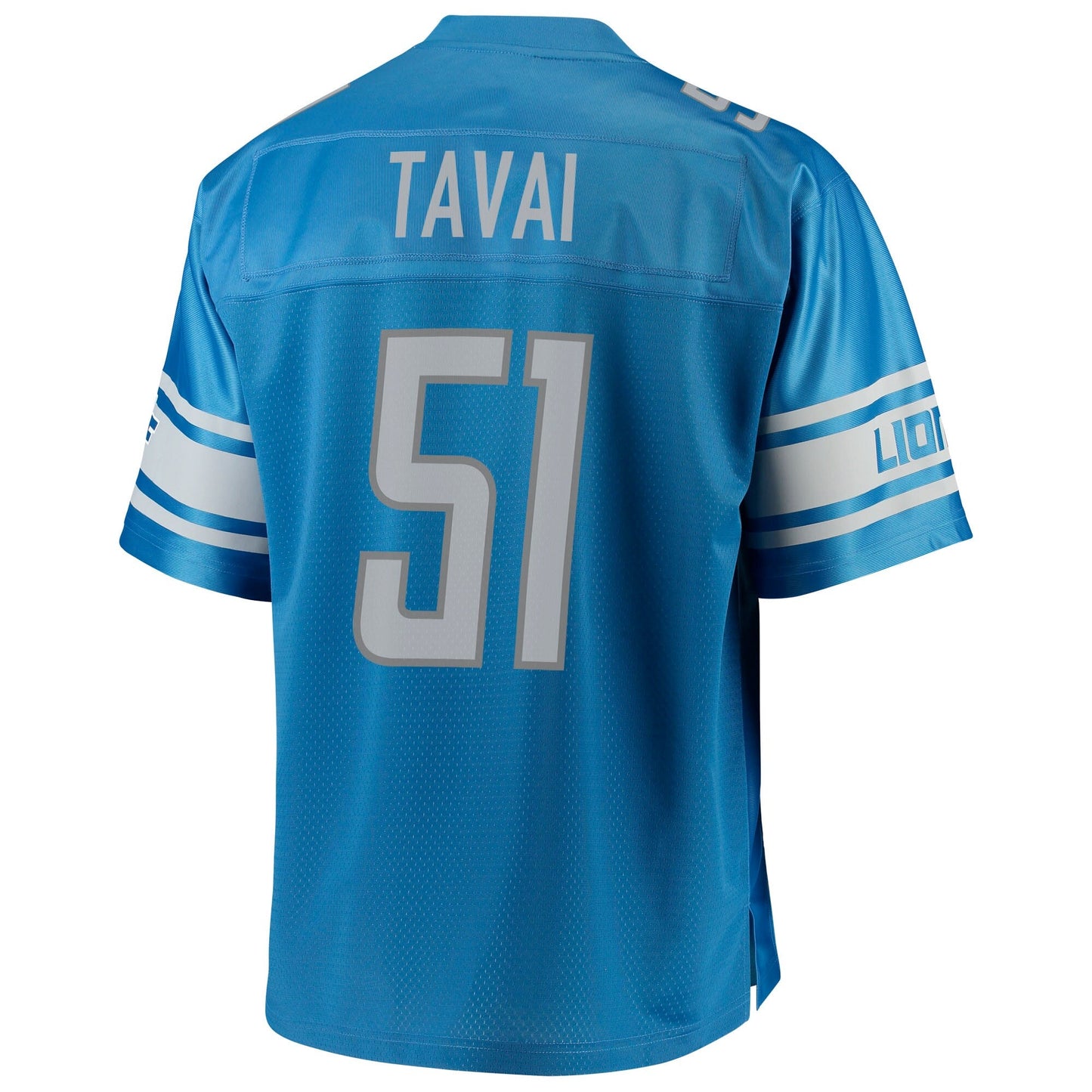 Detroit Lions Jahlani Tavai Big Tall NFL jersey front view