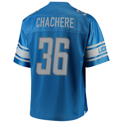 Detroit Lions Andre Chachere Big Tall NFL jersey front view