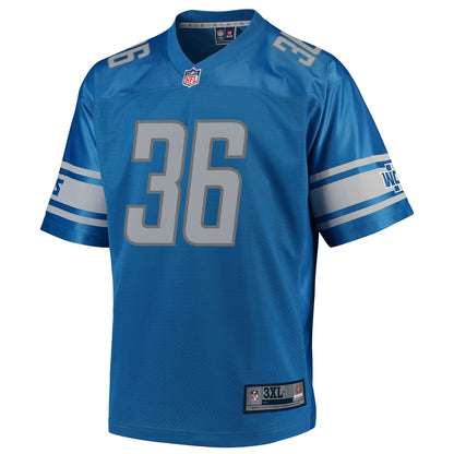 Detroit Lions Andre Chachere Big Tall NFL jersey front view