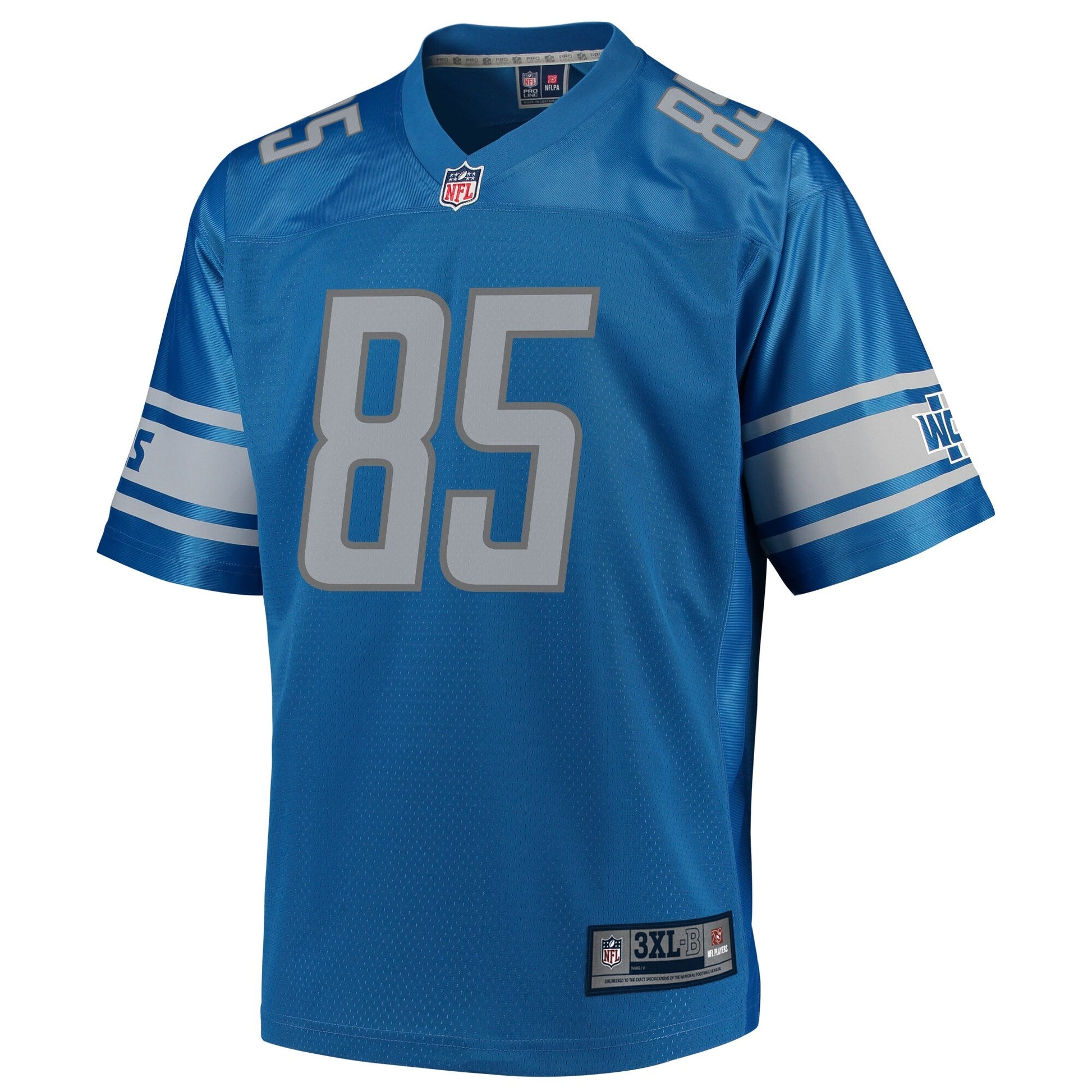 Detroit Lions Tom Kennedy Big Tall NFL jersey front view