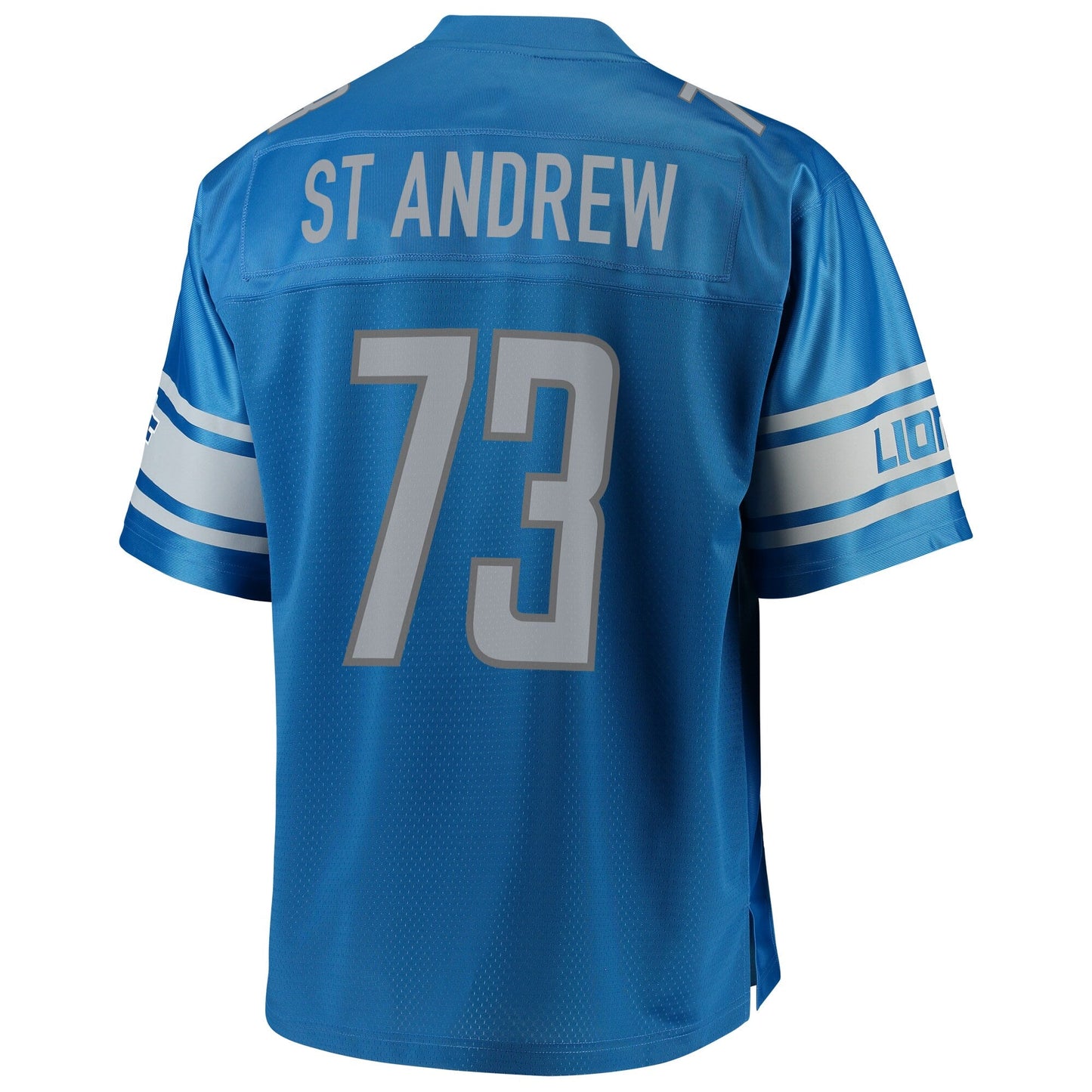 Detroit Lions Micah St Andrew Big Tall NFL jersey front view
