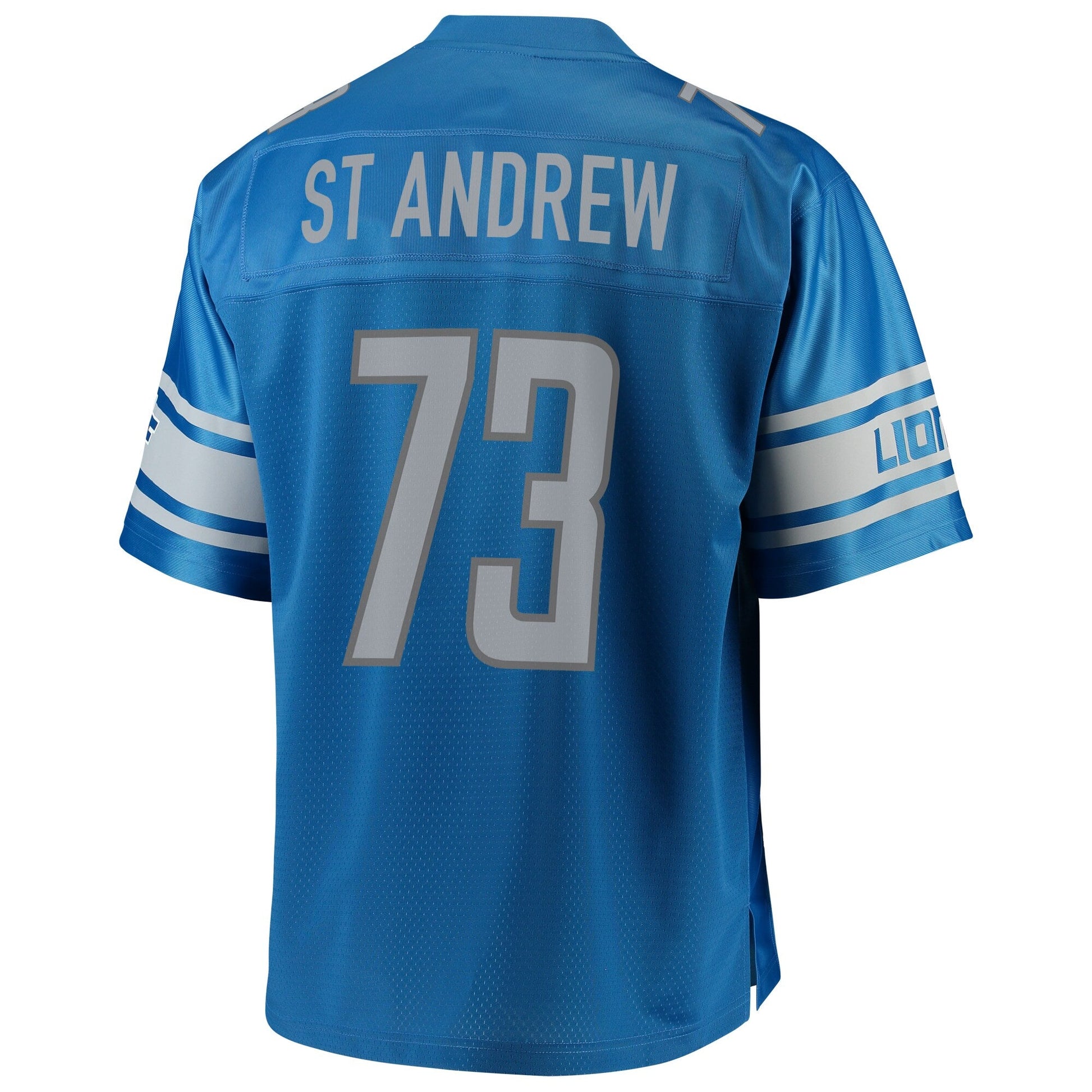 Detroit Lions Micah St Andrew Big Tall NFL jersey front view