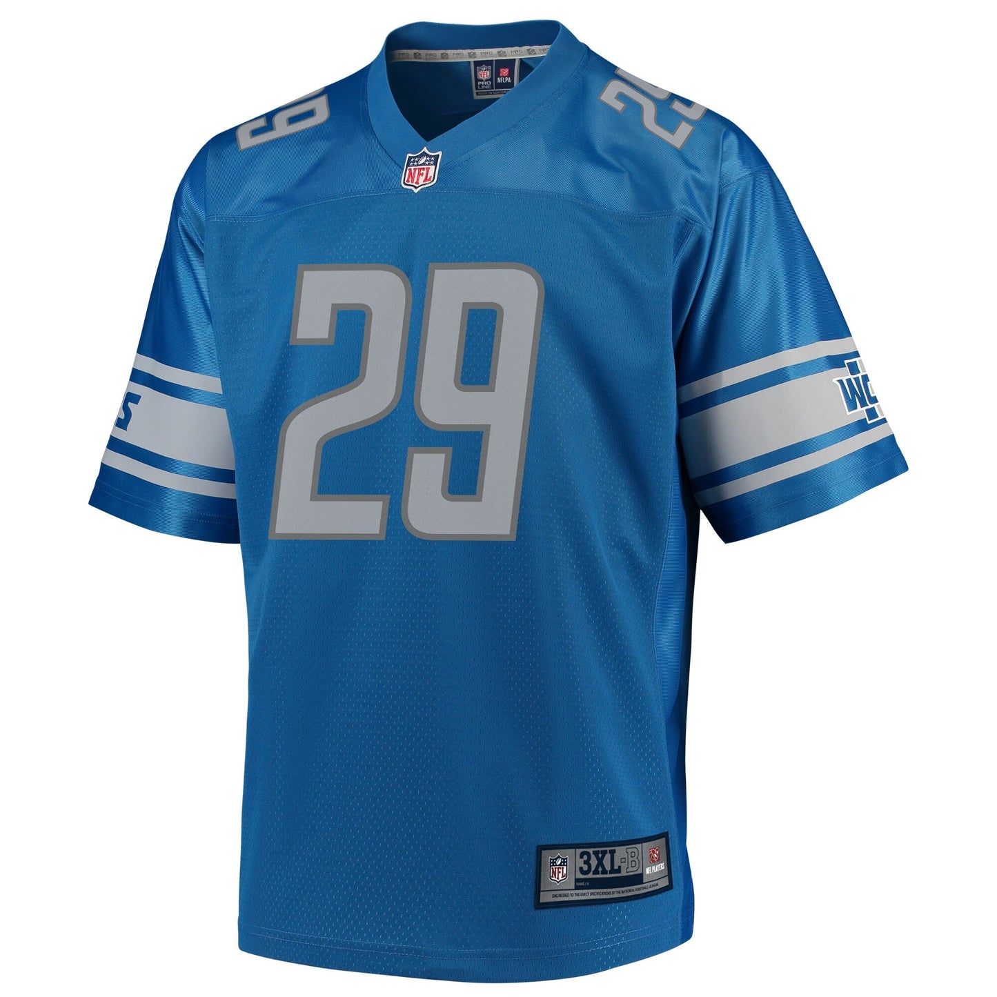 Detroit Lions Rashaan Melvin Big Tall NFL jersey front view