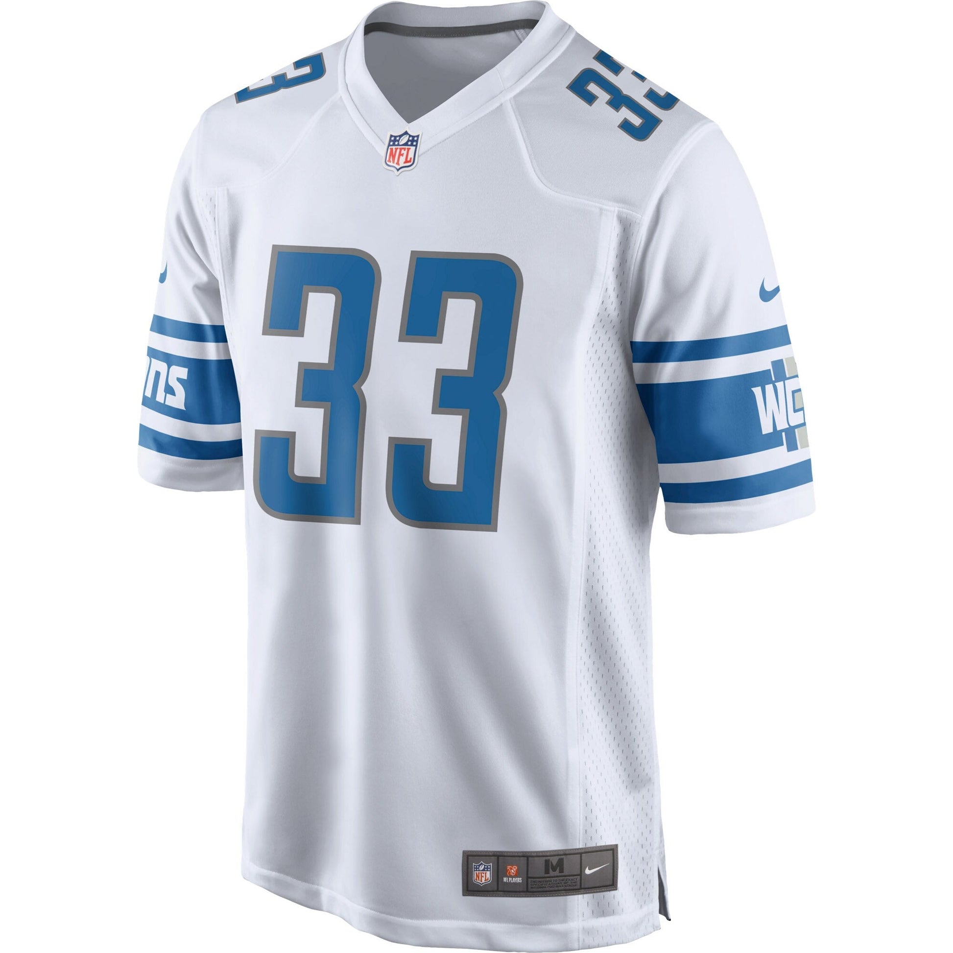 Detroit Lions Kerryon Johnson NFL jersey front view