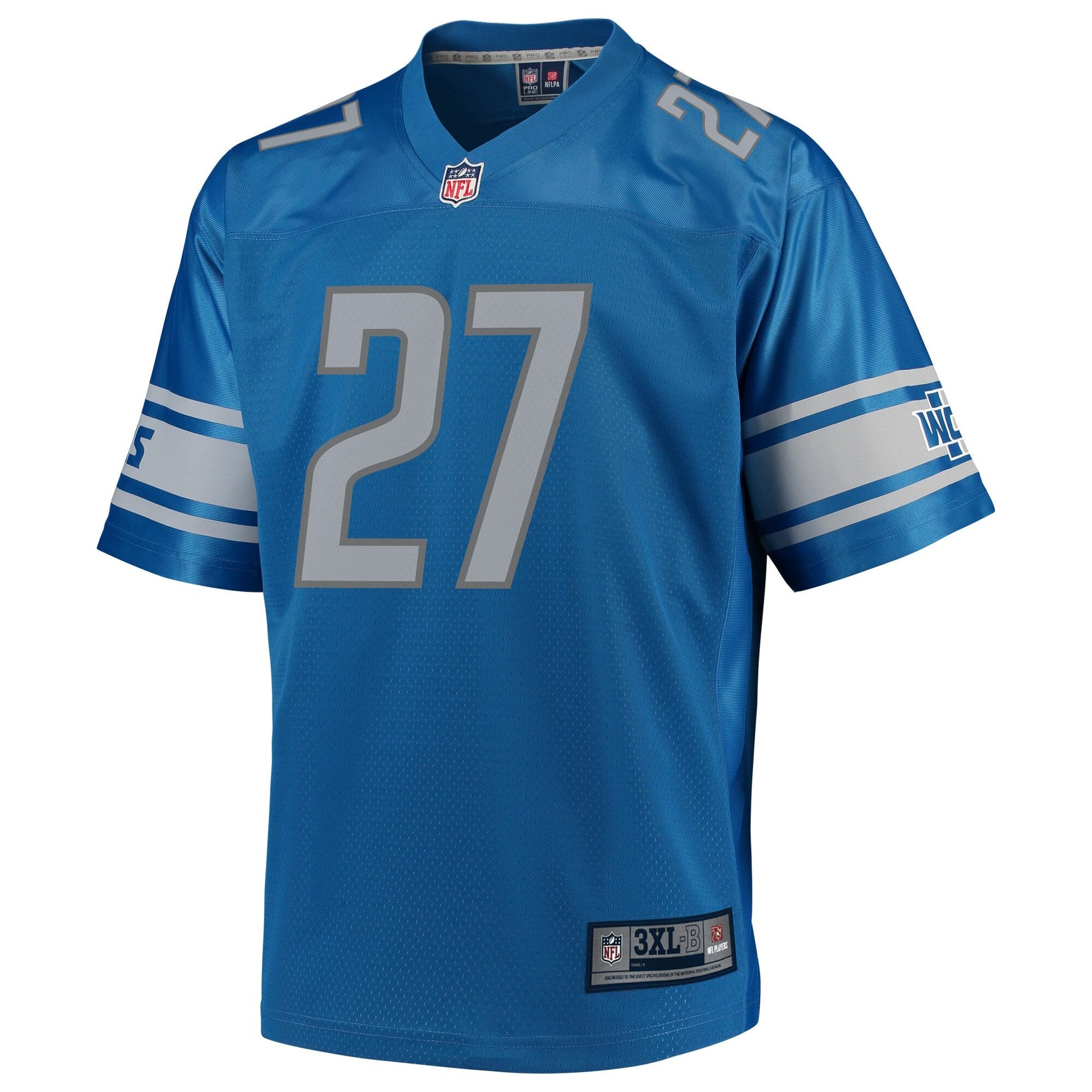 Detroit Lions Justin Coleman Big Tall NFL jersey front view