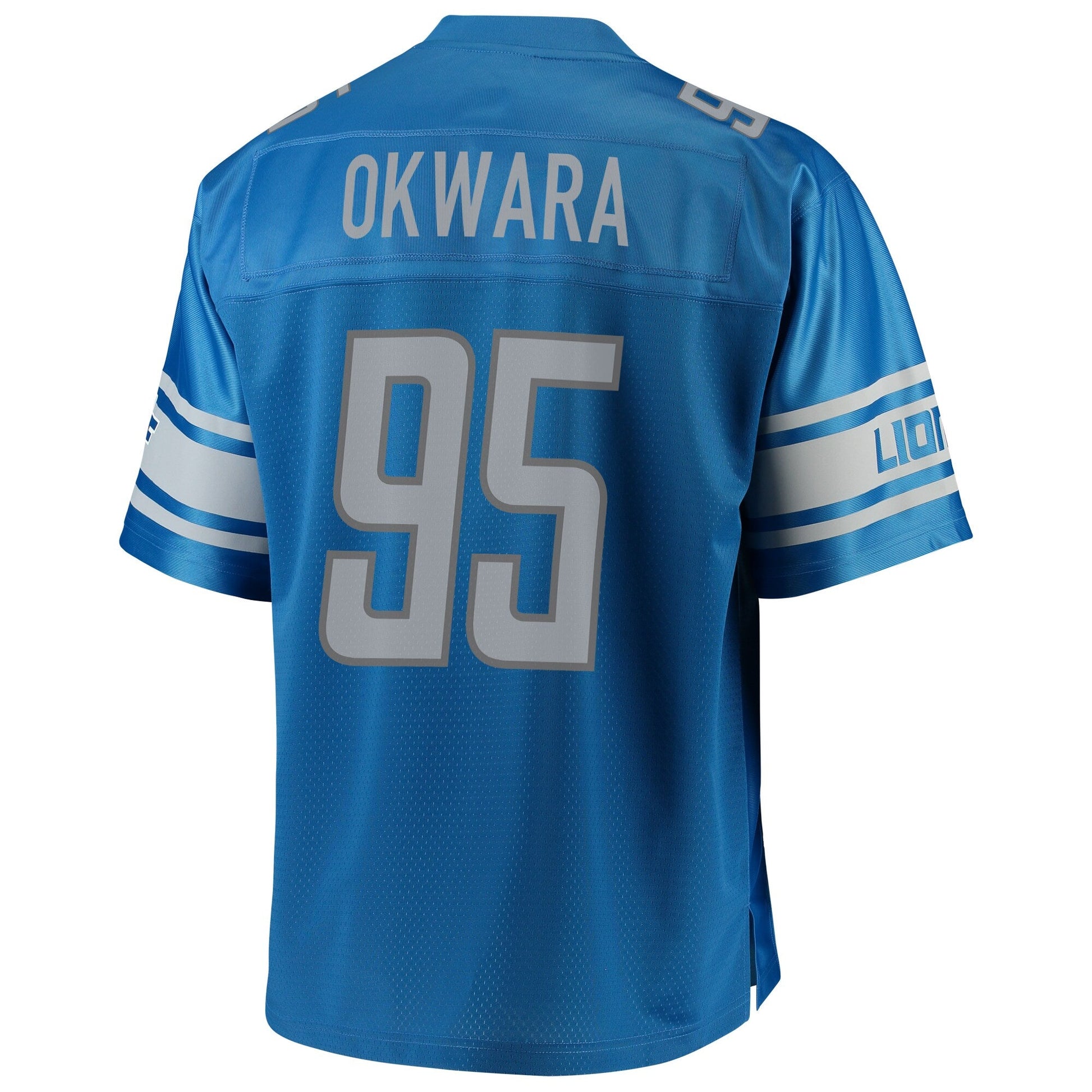 Detroit Lions Romeo Okwara Big Tall NFL jersey front view