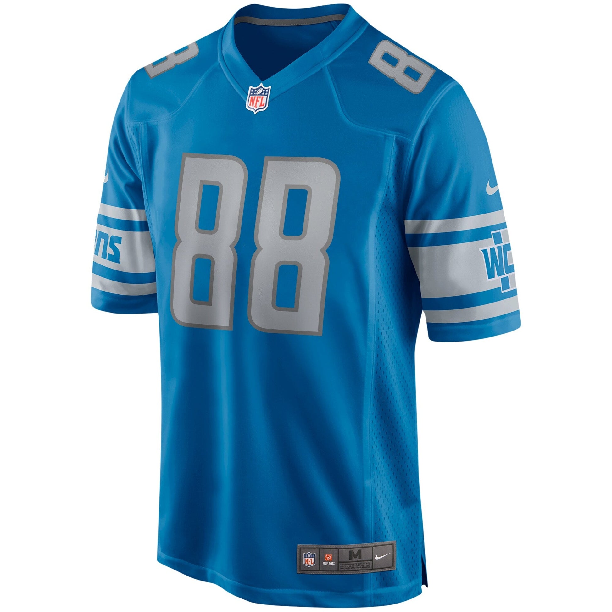 Detroit Lions Charlie Sanders NFL jersey front view
