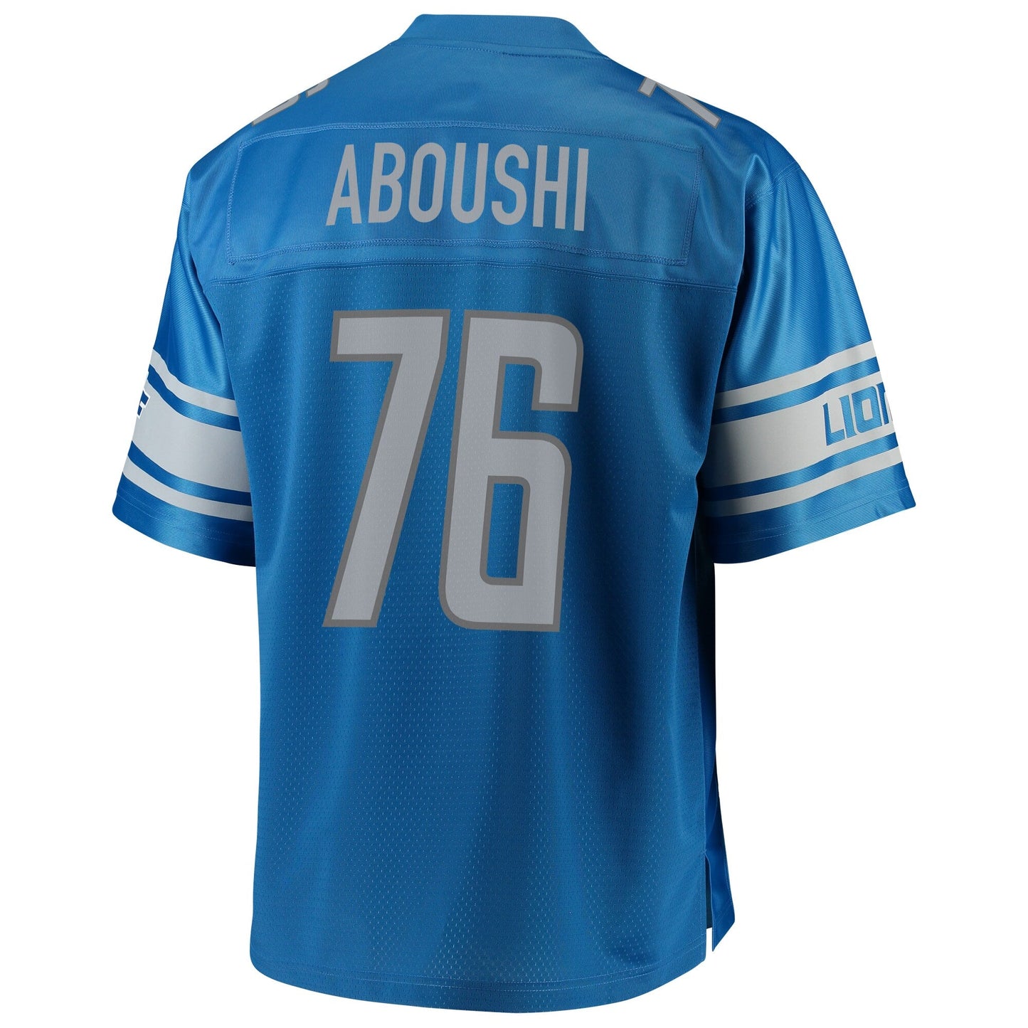 Detroit Lions Oday Aboushi Big Tall NFL jersey front view