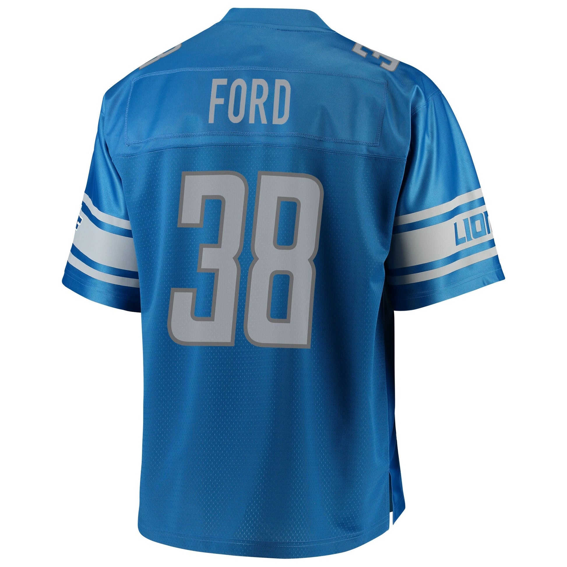Detroit Lions Mike Ford Big Tall NFL jersey front view