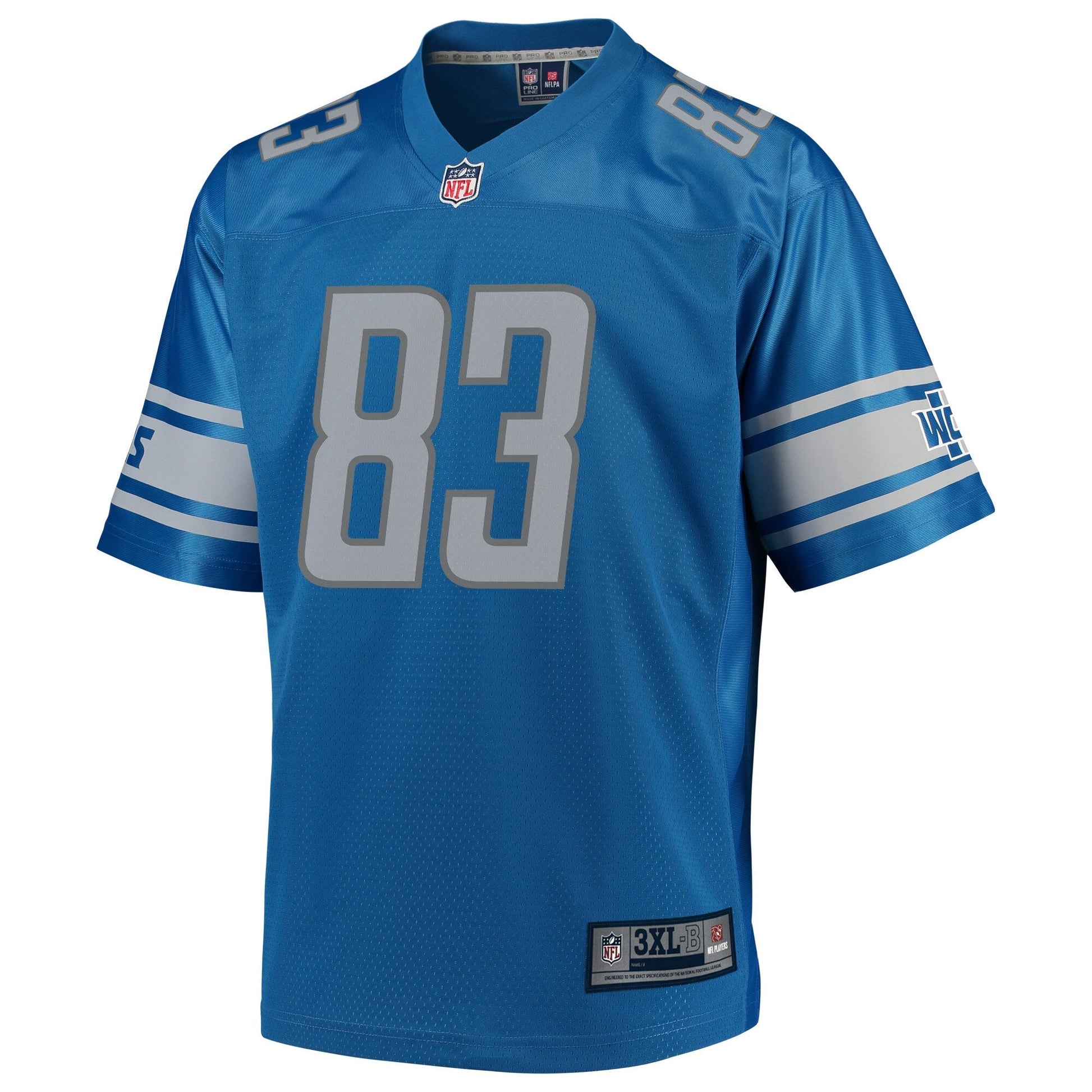 Detroit Lions Jesse James Big Tall NFL jersey front view