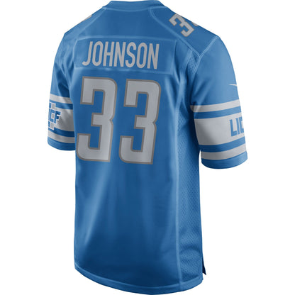 Detroit Lions Kerryon Johnson NFL jersey front view