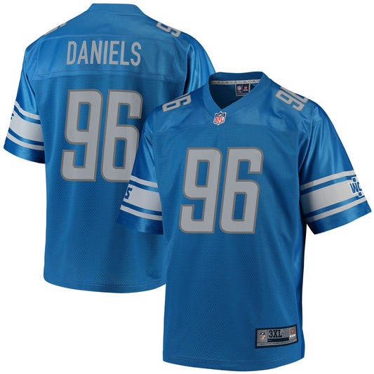 Detroit Lions Mike Daniels Big Tall NFL jersey front view