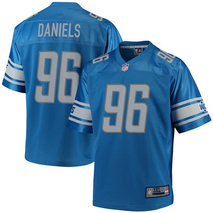 Detroit Lions Mike Daniels Big Tall NFL jersey front view