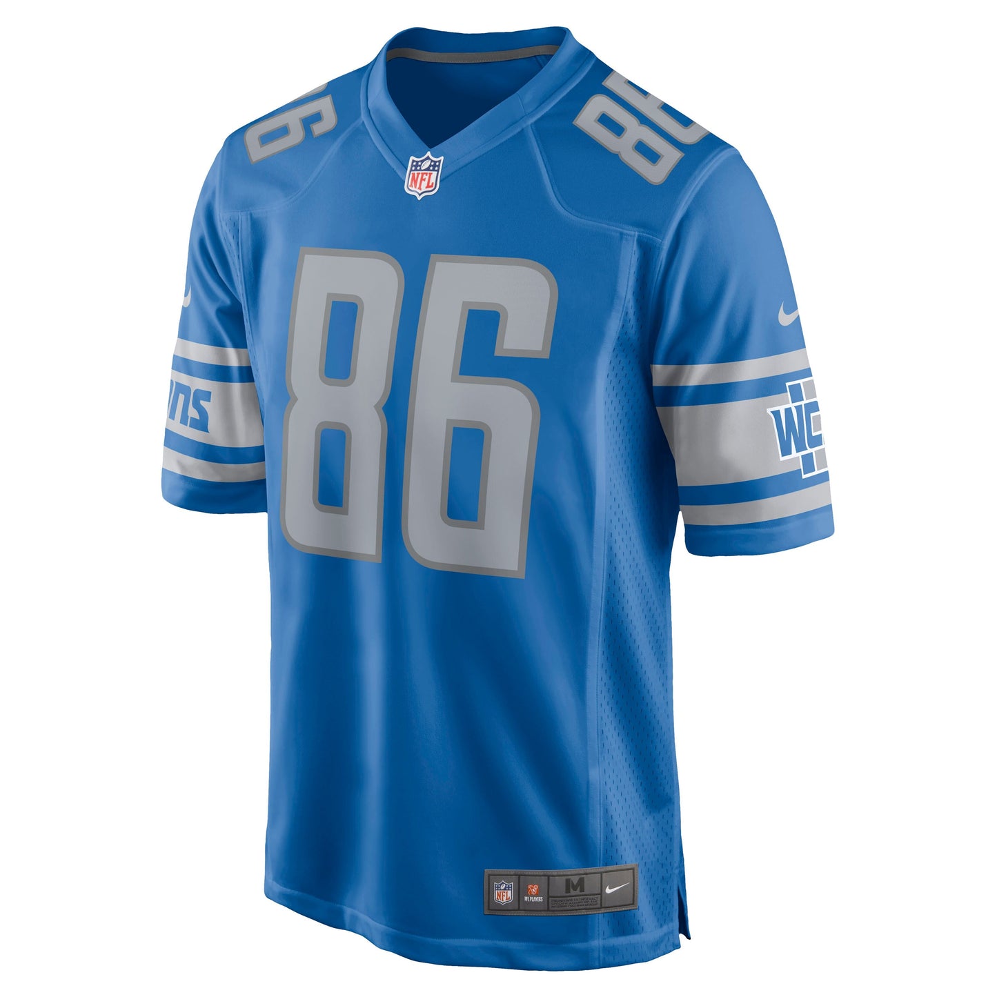 Detroit Lions Hunter Bryant NFL jersey front view