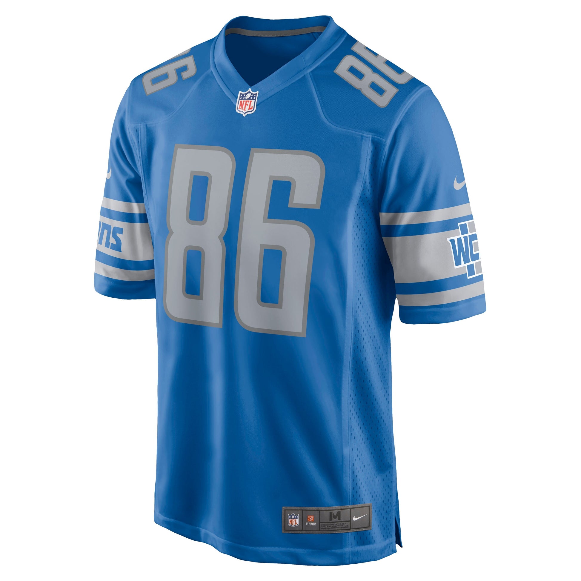 Detroit Lions Hunter Bryant NFL jersey front view