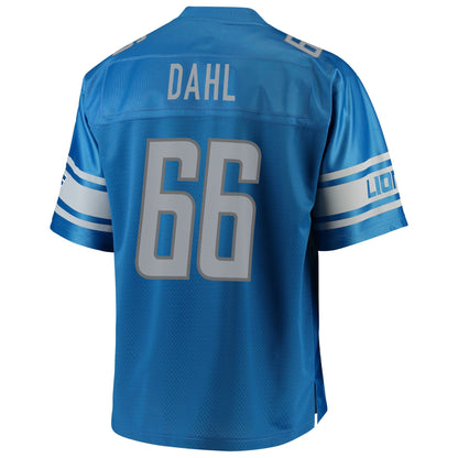 Detroit Lions Joe Dahl Big Tall NFL jersey front view