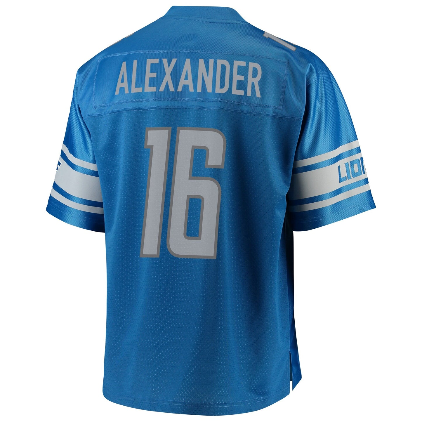 Detroit Lions Deontez Alexander Big Tall NFL jersey front view