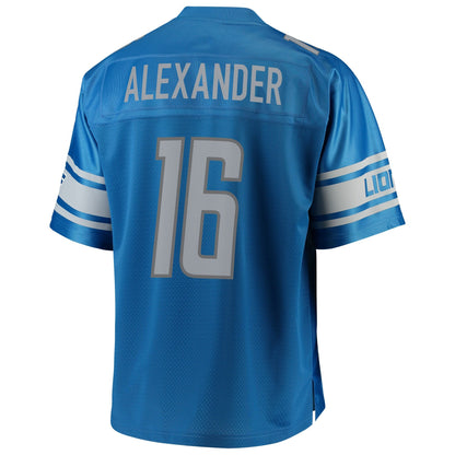 Detroit Lions Deontez Alexander Big Tall NFL jersey front view