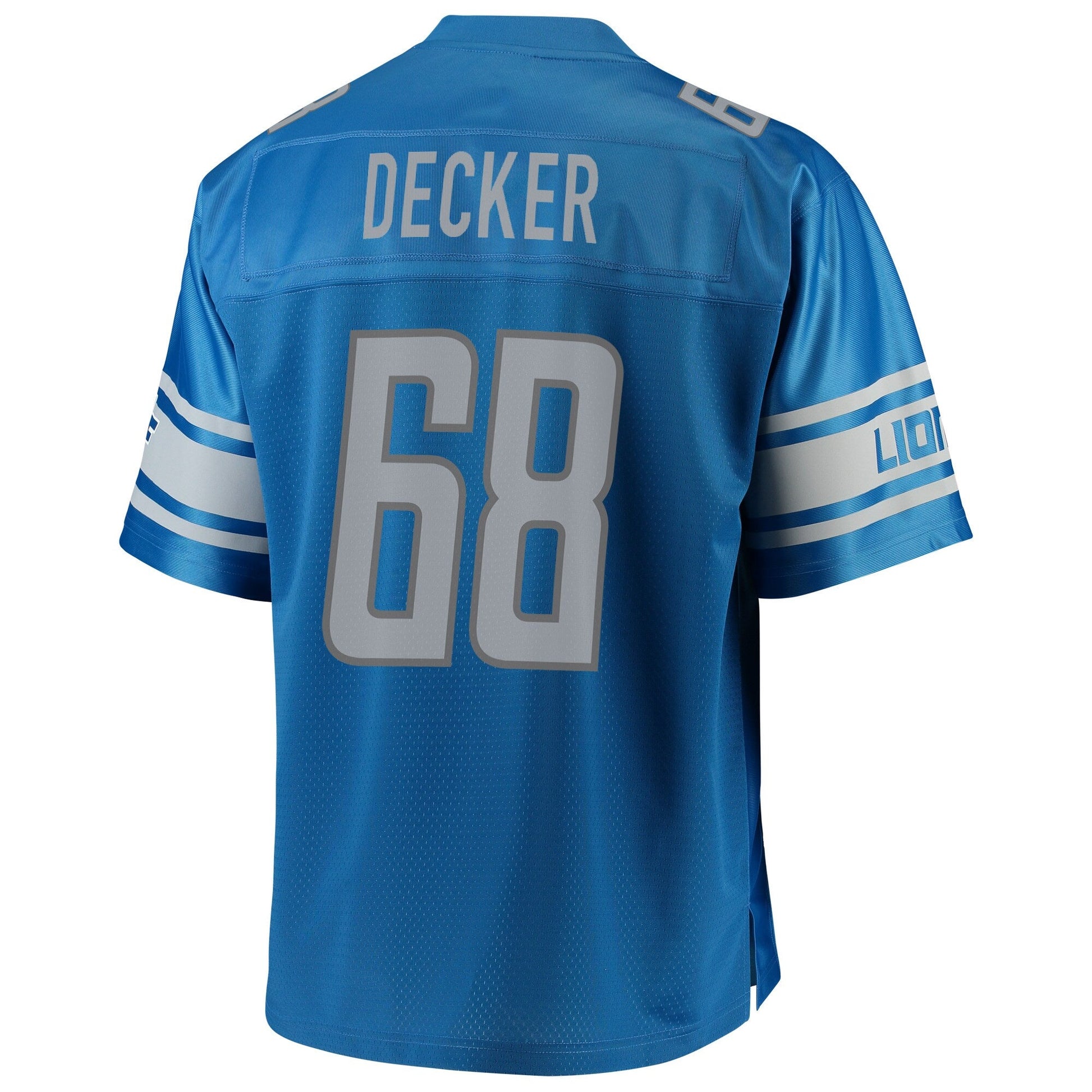 Detroit Lions Taylor Decker Big Tall NFL jersey front view