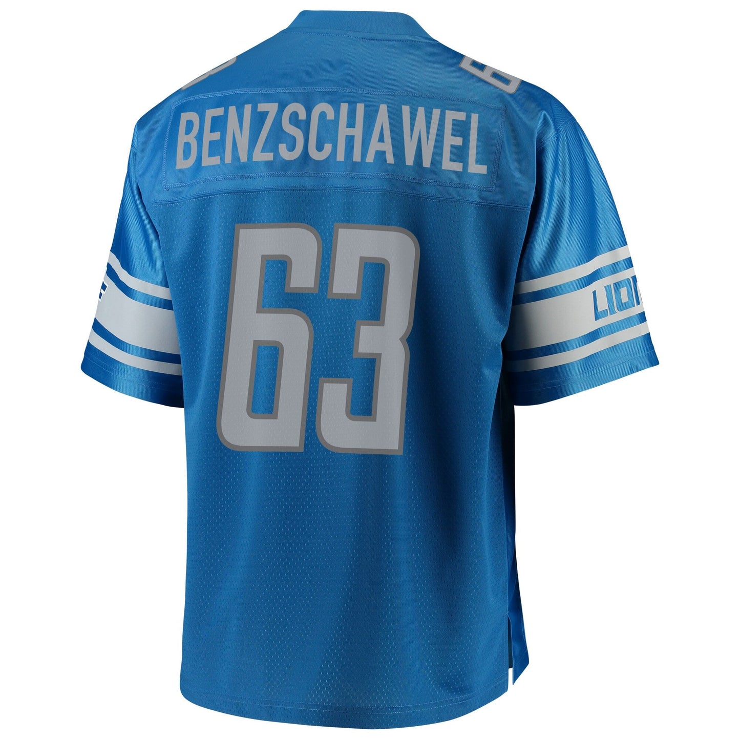 Detroit Lions Beau Benzschawel Big Tall NFL jersey front view