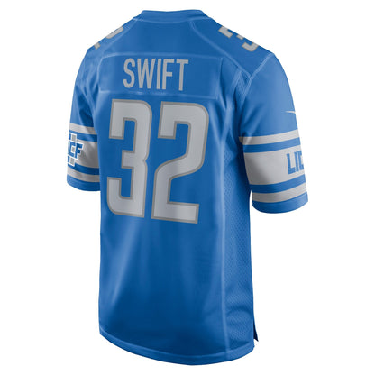 Detroit Lions Dandre Swift NFL jersey front view