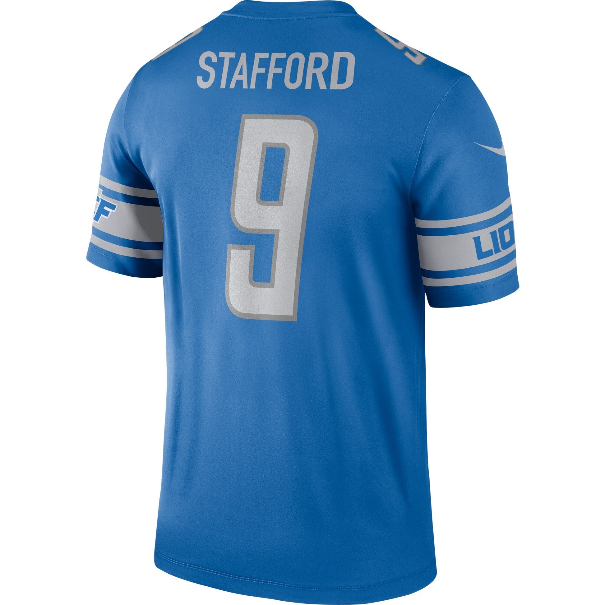 Detroit Lions Matthew Stafford Legend NFL jersey front view