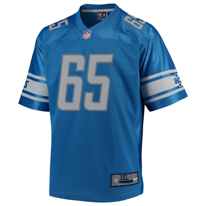 Detroit Lions Tyrell Crosby Big Tall NFL jersey front view