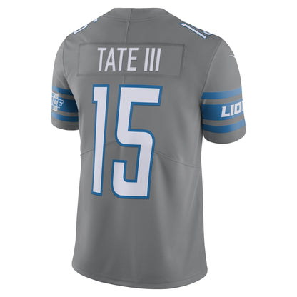 Detroit Lions Golden Tate Steel NFL jersey front view