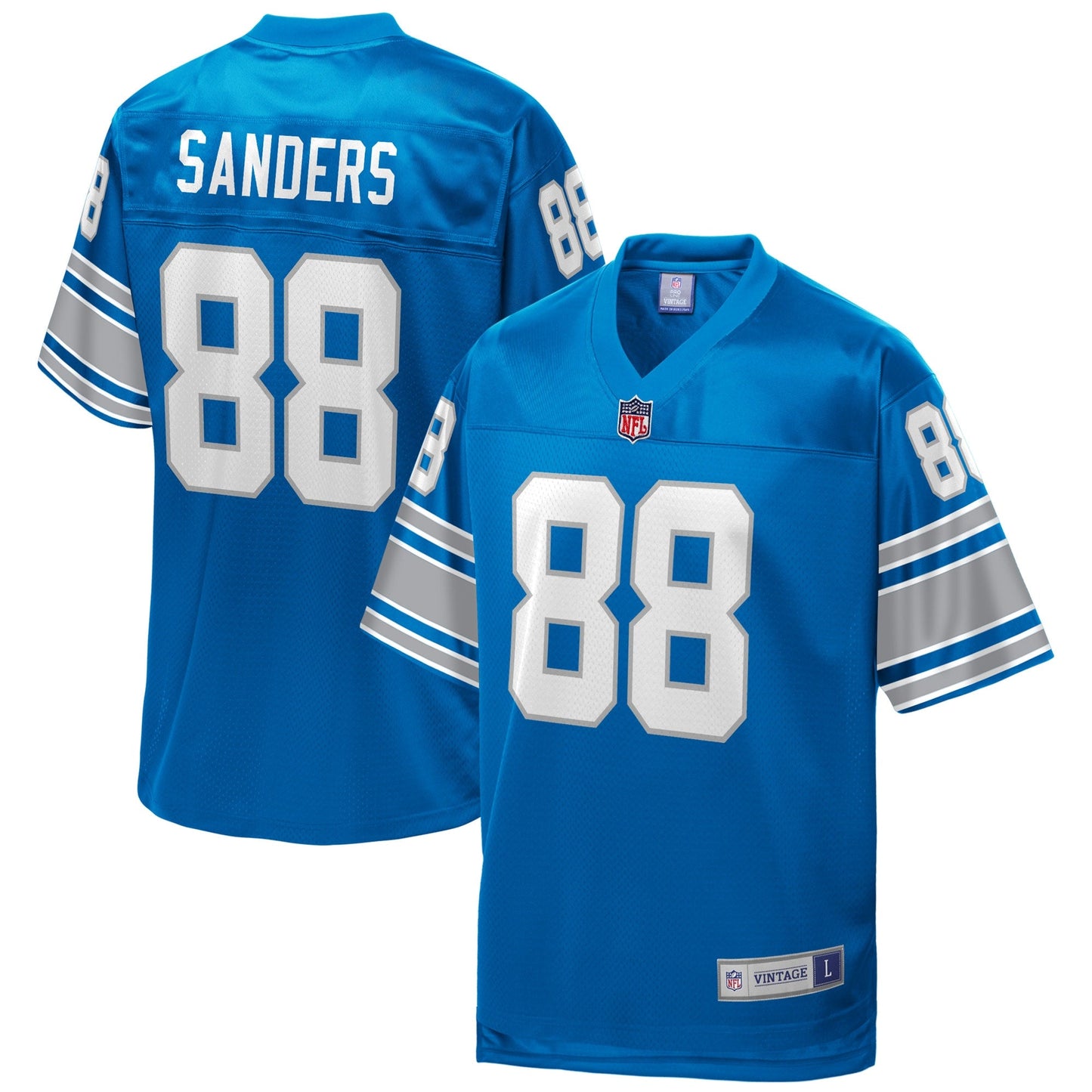 Detroit Lions Charlie Sanders NFL jersey front view