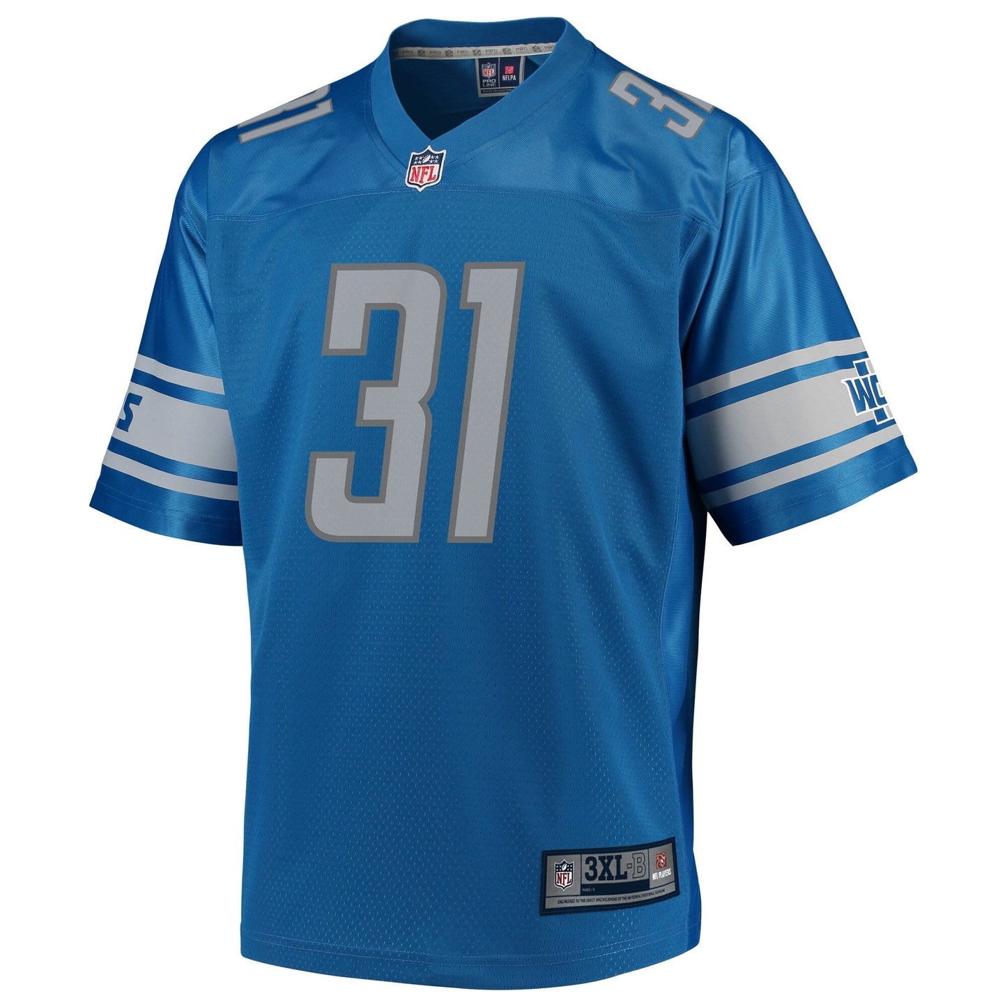 Detroit Lions Teez Tabor Big Tall NFL jersey front view