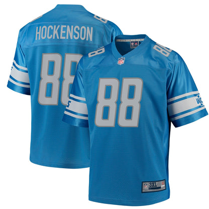 Detroit Lions Tj Hockenson Big Tall NFL jersey front view