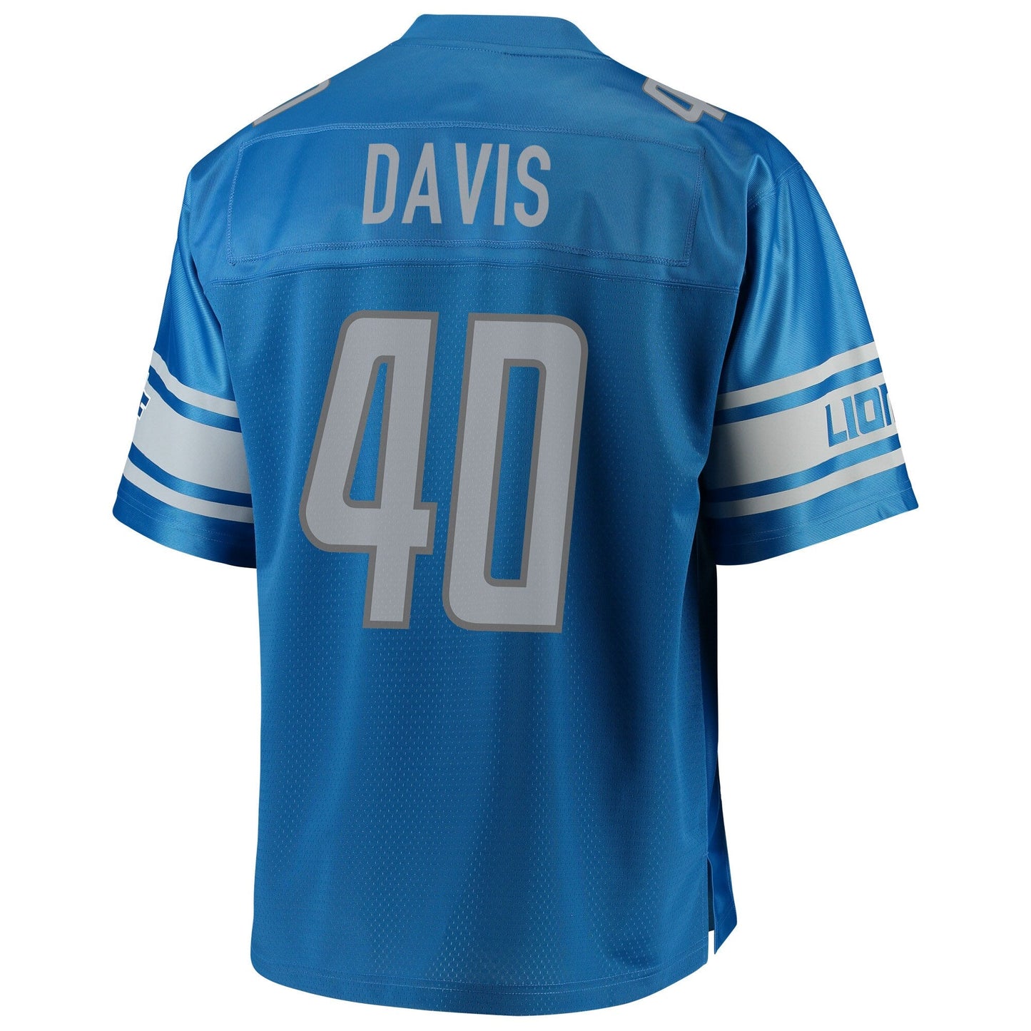 Detroit Lions Jarrad Davis Big Tall NFL jersey front view