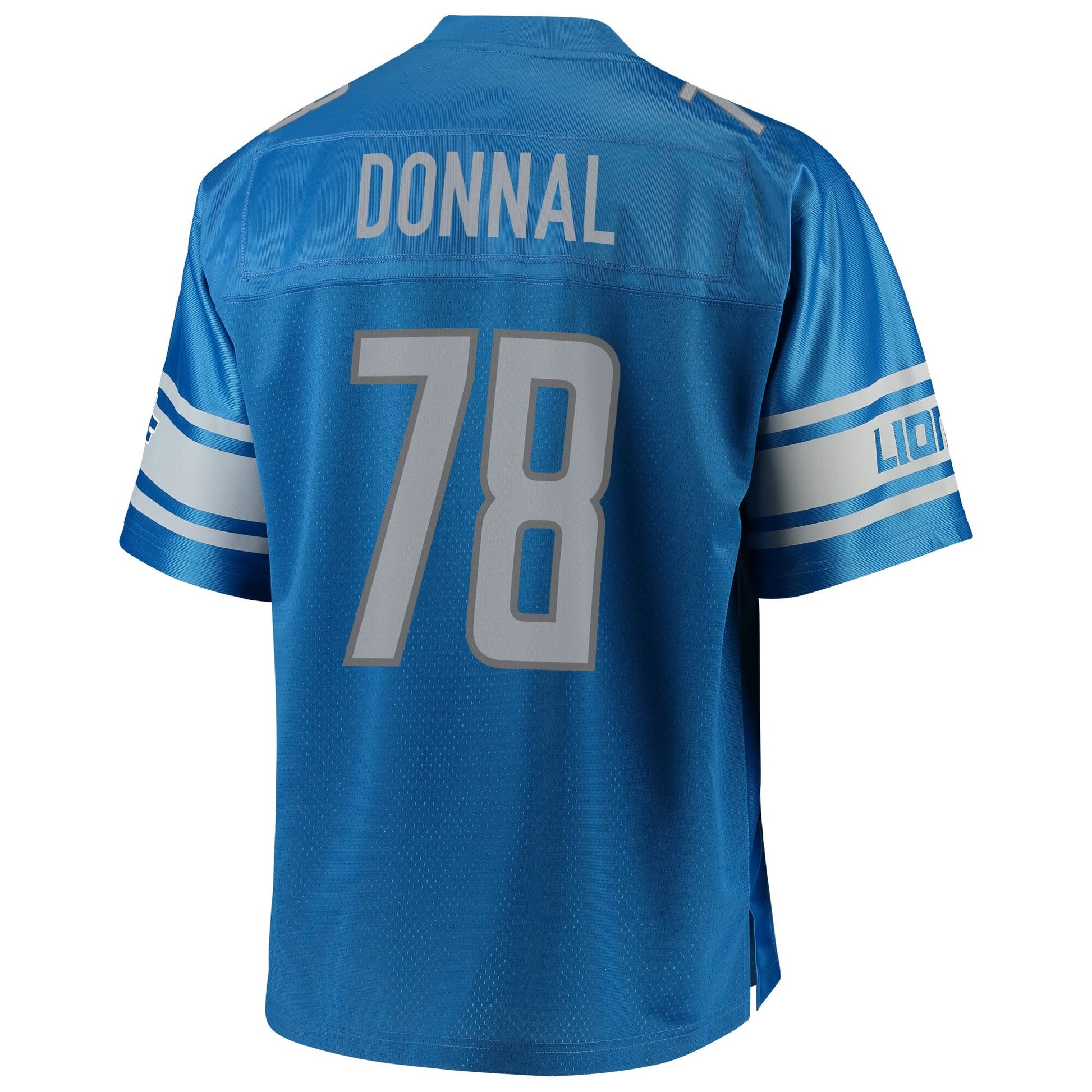 Detroit Lions Andrew Donnal Big Tall NFL jersey front view