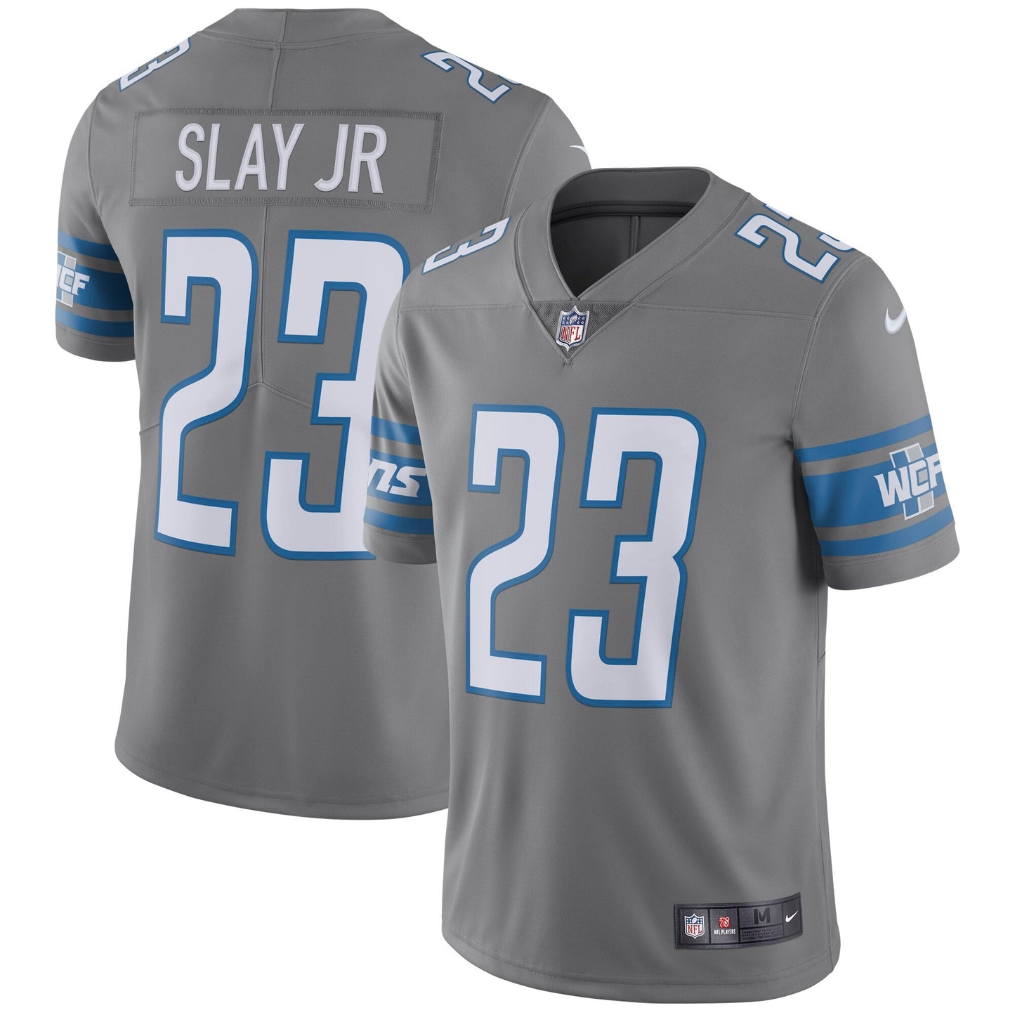 Detroit Lions Darius Slay Jr Steel NFL jersey front view