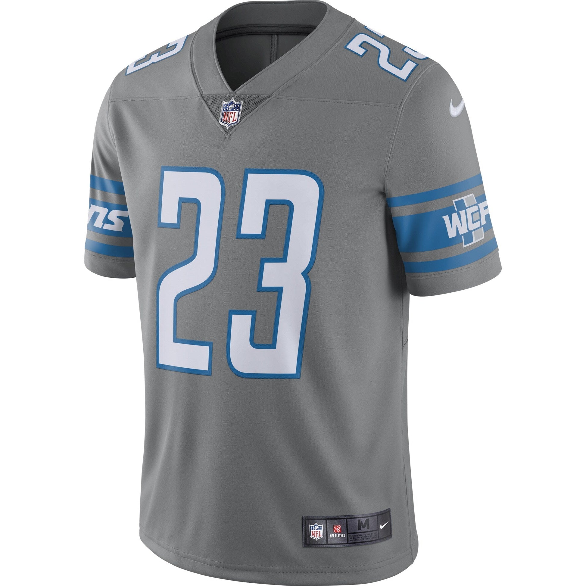 Detroit Lions Darius Slay Jr Steel NFL jersey front view