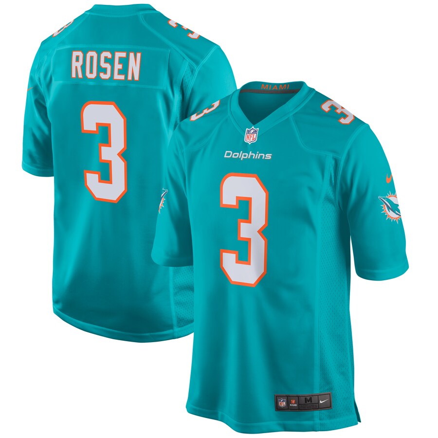 Miami Dolphins Josh Rosen NFL jersey front view