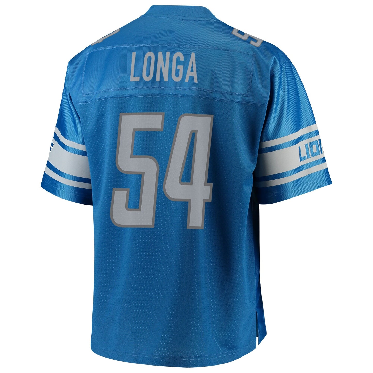 Detroit Lions Steve Longa Big Tall NFL jersey front view