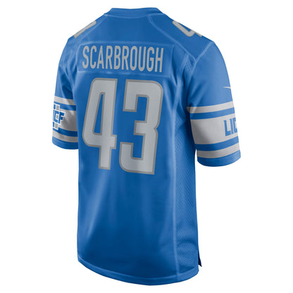 Detroit Lions Bo Scarbrough NFL jersey front view