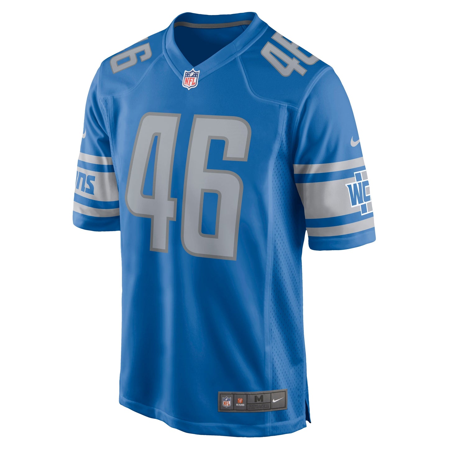 Detroit Lions Nick Bawden NFL jersey front view
