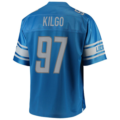 Detroit Lions Darius Kilgo Big Tall NFL jersey front view