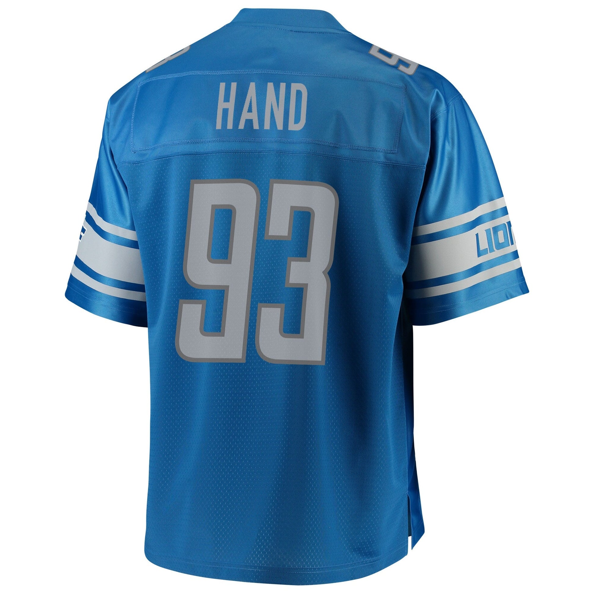 Detroit Lions Dashawn Hand Big Tall NFL jersey front view
