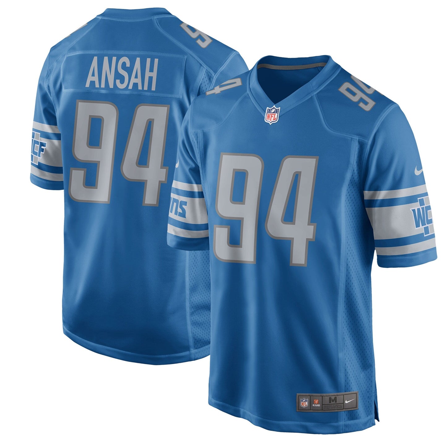 Detroit Lions Ziggy Ansah NFL jersey front view